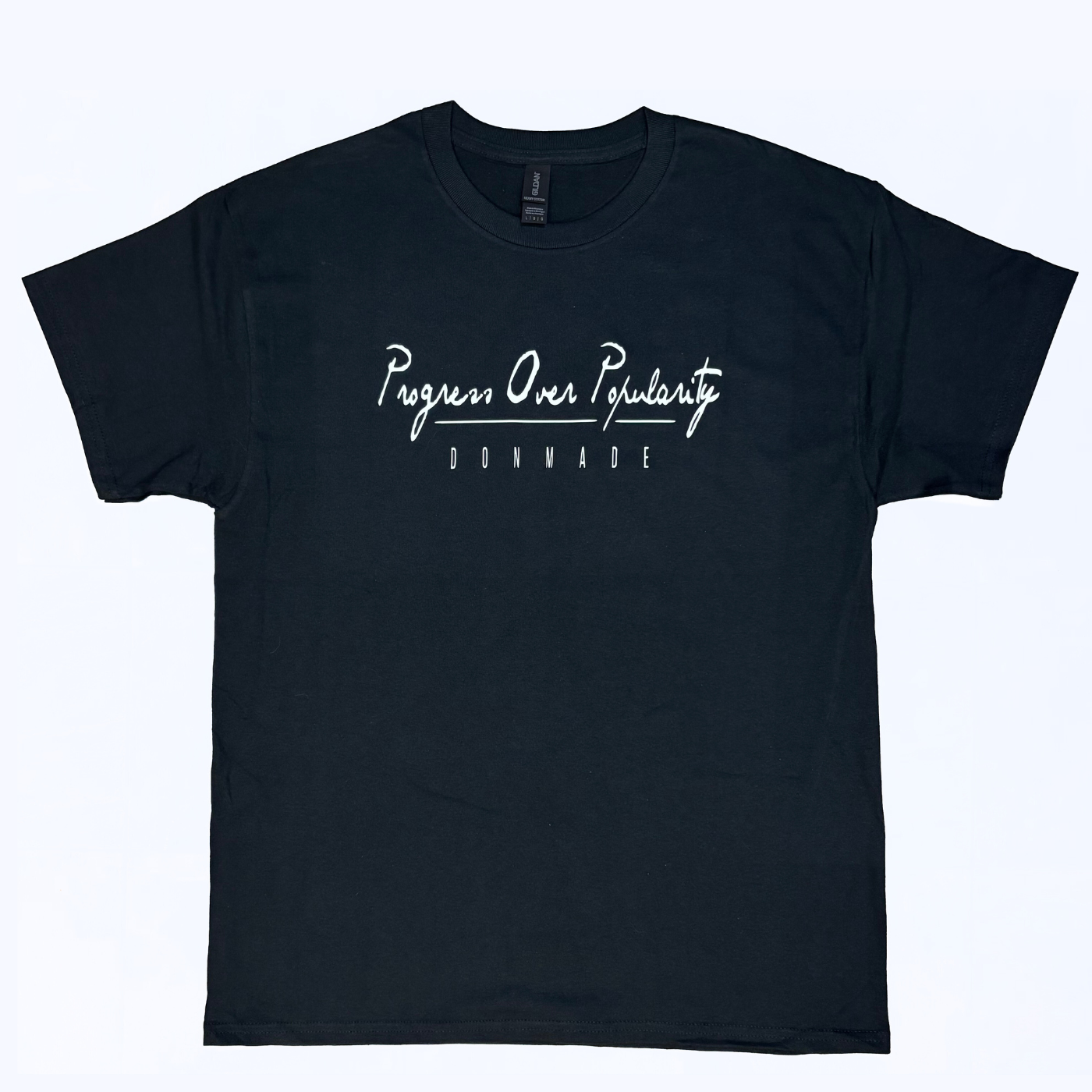 "PROGRESS OVER POPULARITY"