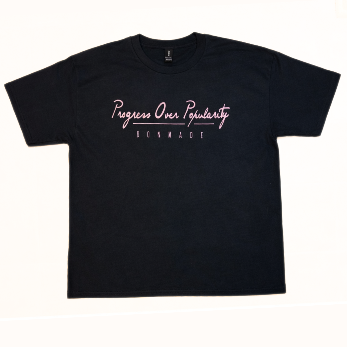 "PROGRESS OVER POPULARITY"