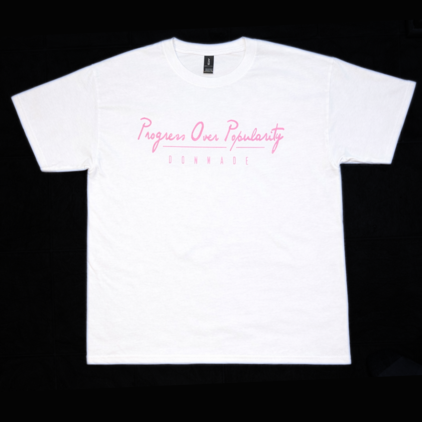 "PROGRESS OVER POPULARITY"